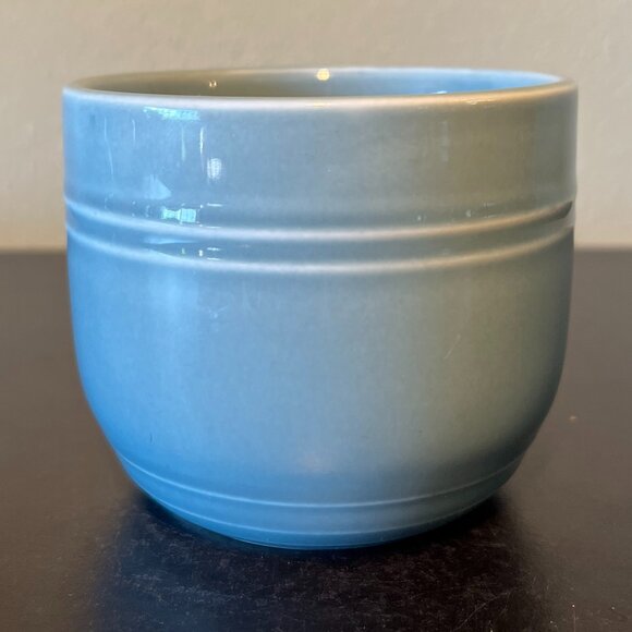 Threshold WESTFIELD Robin Eggshell Blue Stoneware Mug w/  Embossed Detailing - Picture 4 of 9